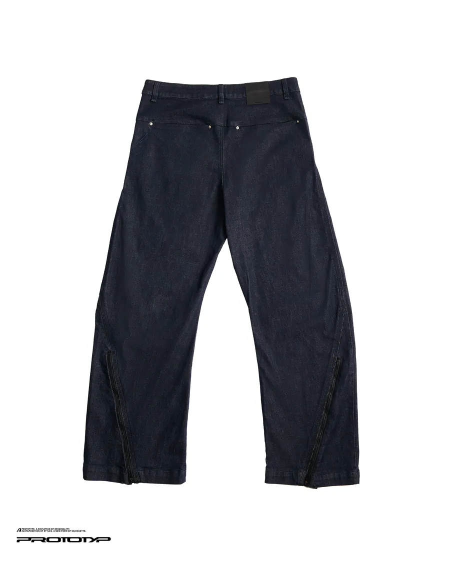 PROTOTYP | PTP-25A-DN-LPT-001 ACCELERATION C-cut Denim Pants