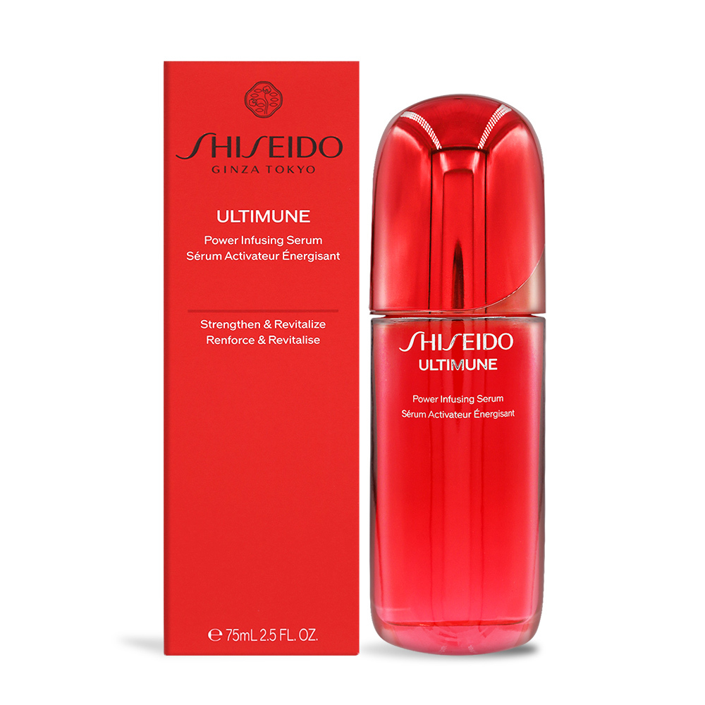 SHISEIDO 資生堂 紅妍山茶花修護精華(75ml)-國際航空版