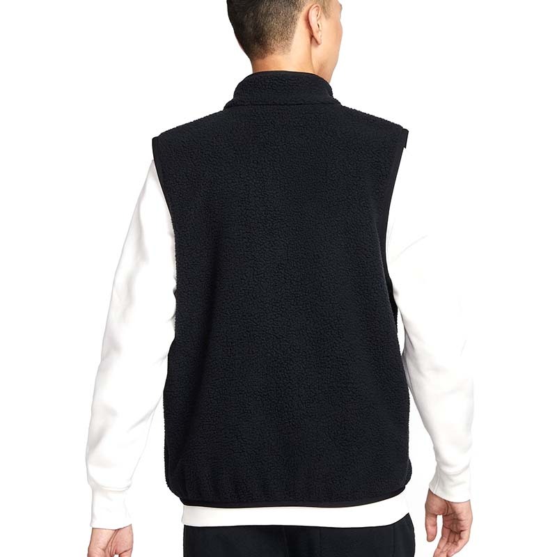 NIKE AS M NK CLUB SSNL WINTERIZED V 男 搖粒絨 背心 保暖 黑色 FZ0895-010 [台灣現貨]