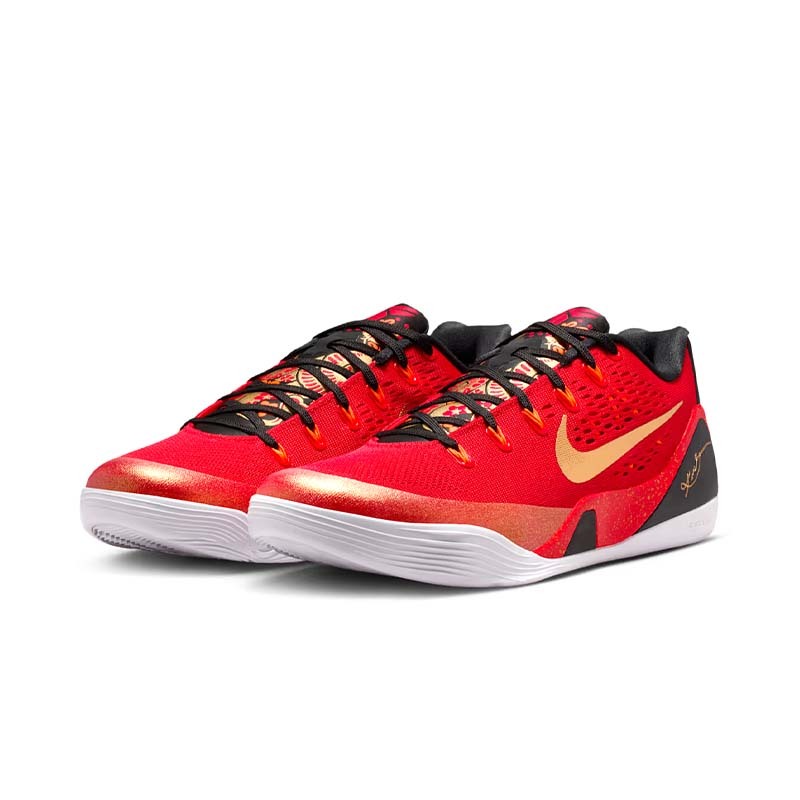 Nike Kobe 9 EM Low Protro China 黑曼巴 實戰籃球鞋 男款 黑紅色 IH1400-600 [台灣現貨]