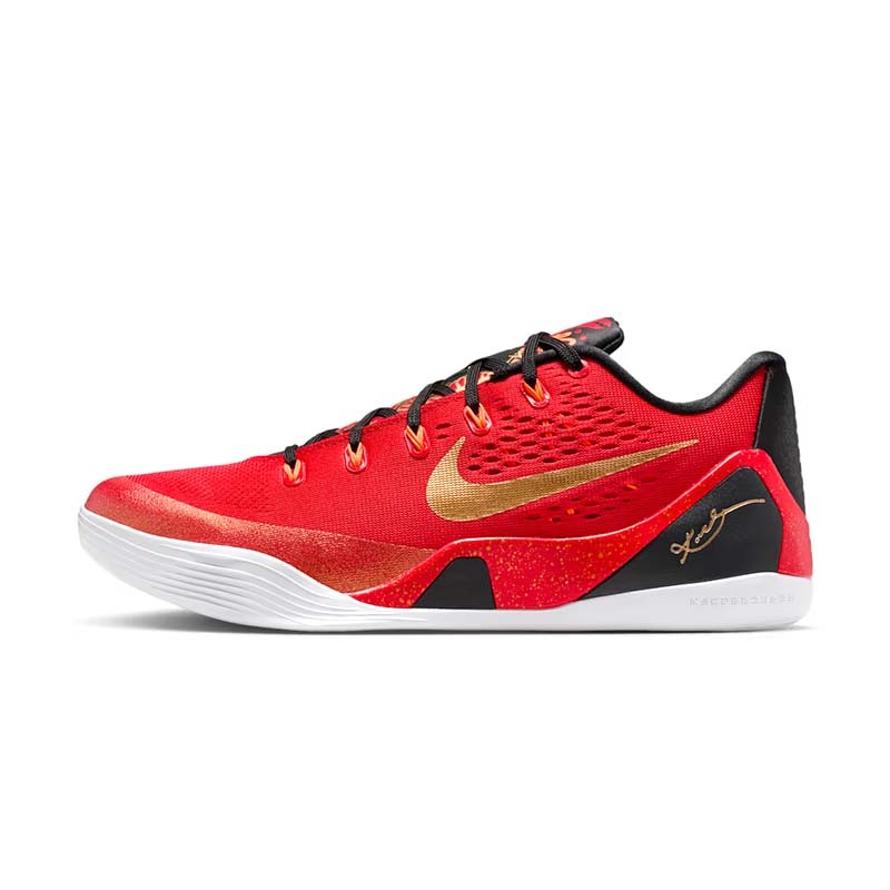 Nike Kobe 9 EM Low Protro China 黑曼巴 實戰籃球鞋 男款 黑紅色 IH1400-600 [台灣現貨]