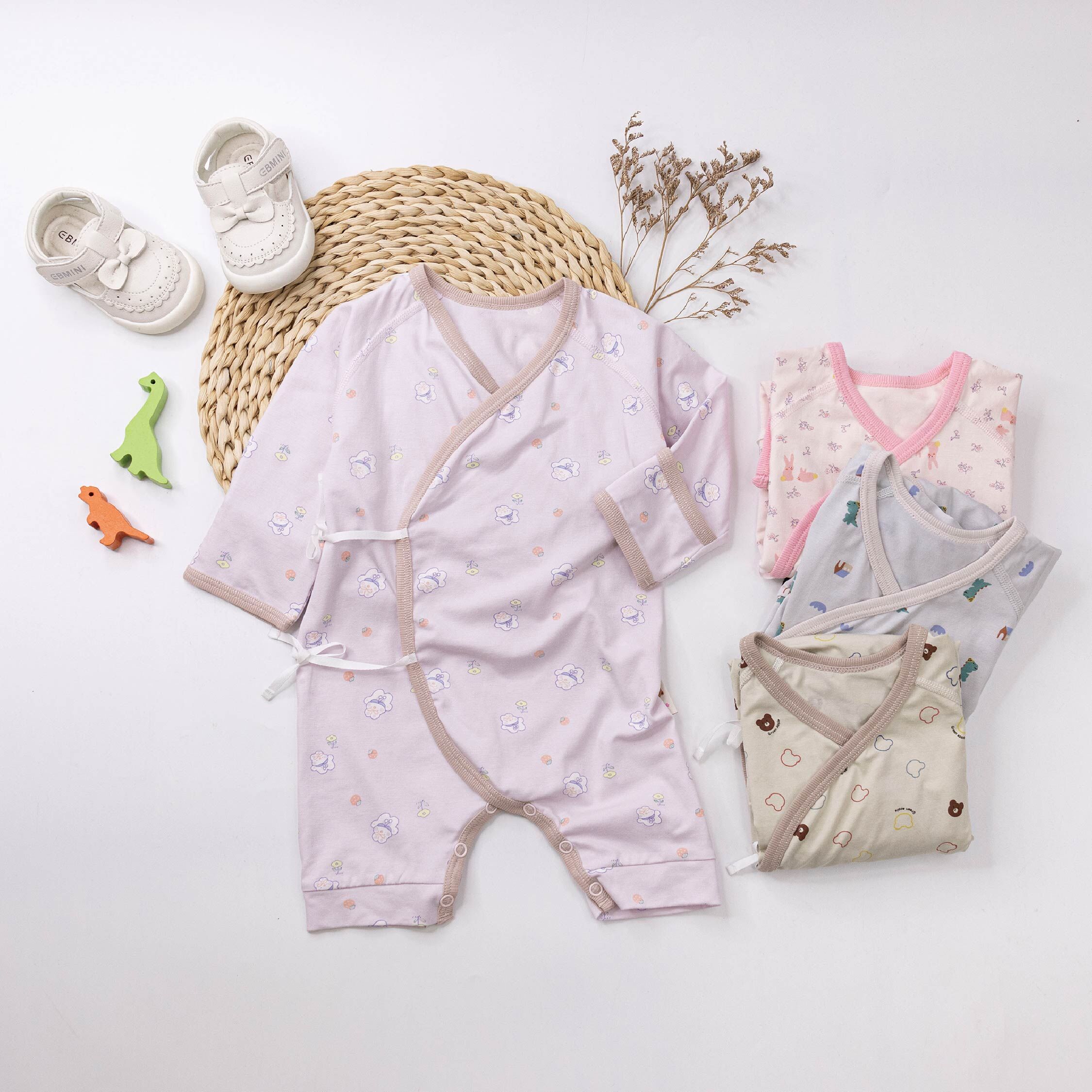 【JB0541】MIT彈力印花蝴蝶衣＊四色