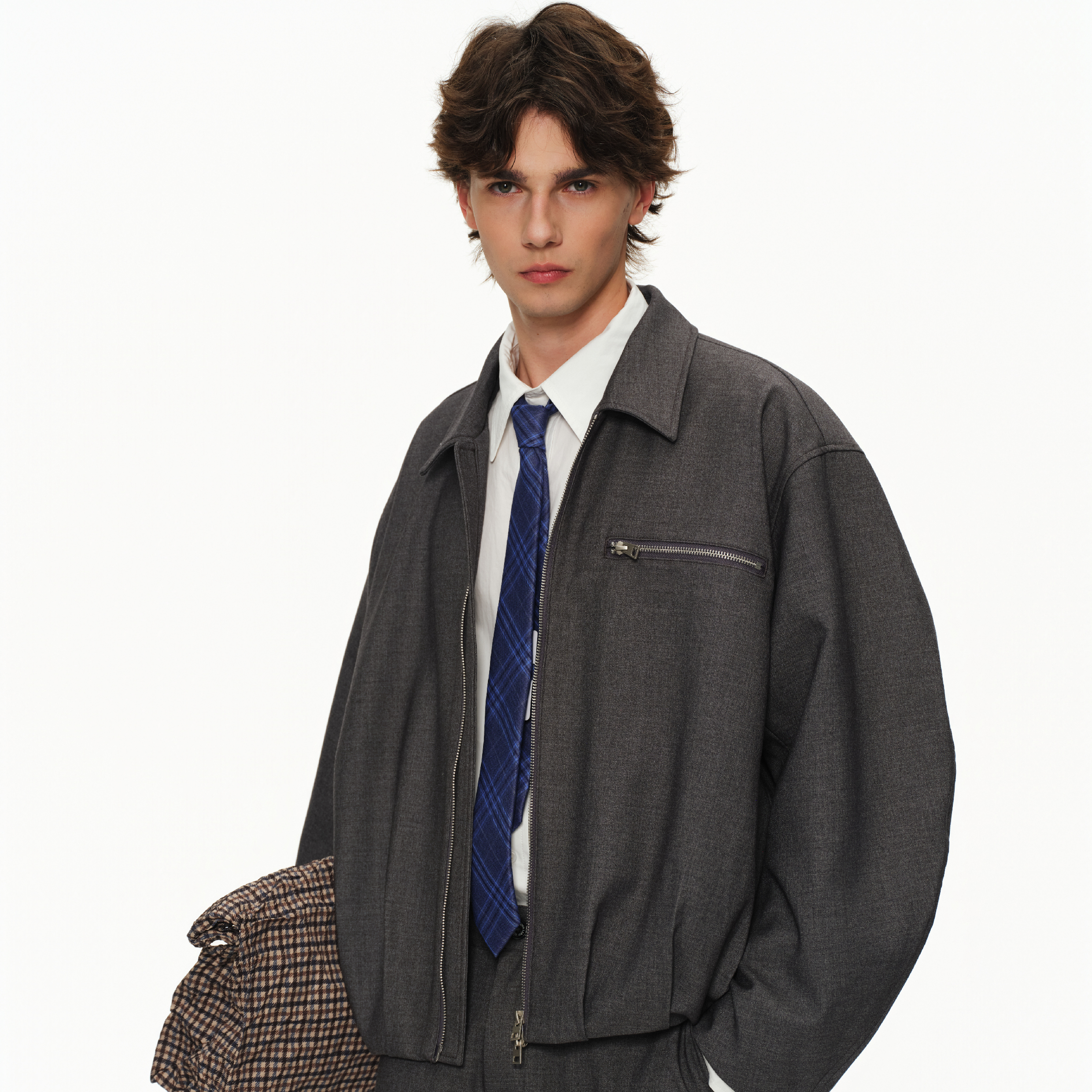 Nord Classic Wool Pleated Jacket 羊毛打褶 短版外套 [NRJ01]