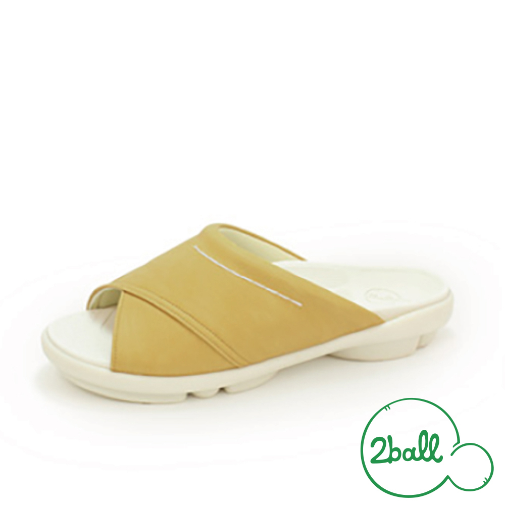 大阪樂步健康鞋 2ball 都會風知性優雅涼鞋TB202(YEL-黃色)