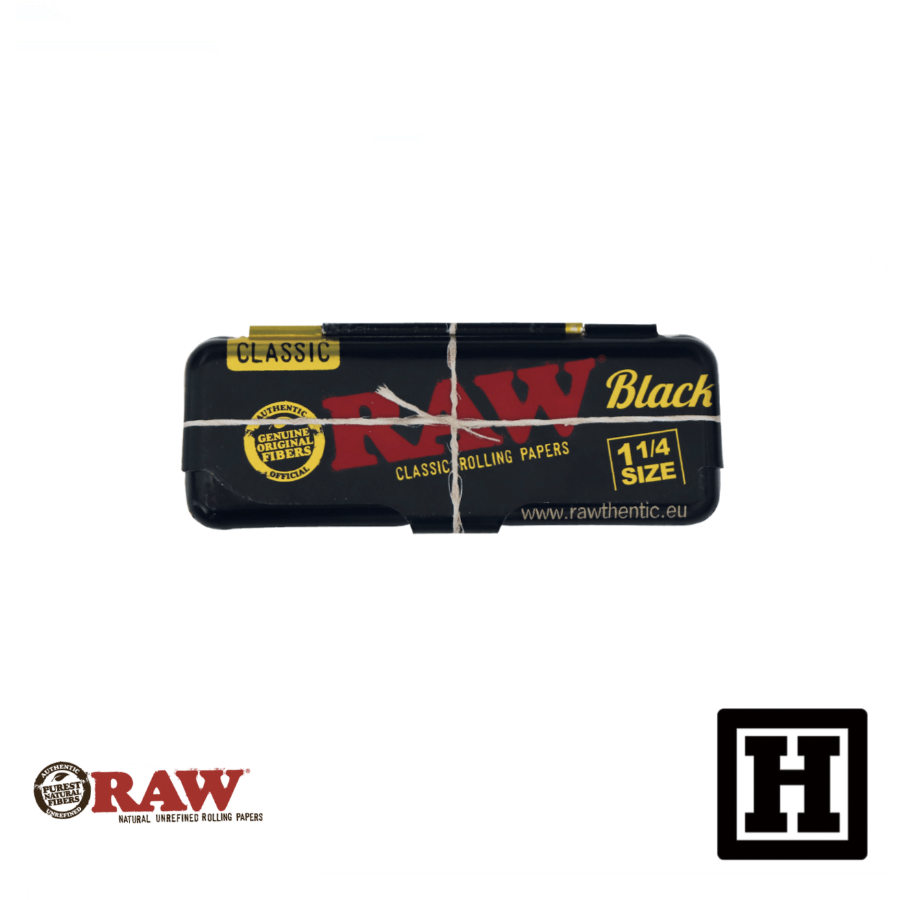 RAW Black 捲菸紙鐵盒