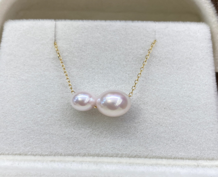 (5297) 雙子星珍珠吊墜 (送銀鏈)