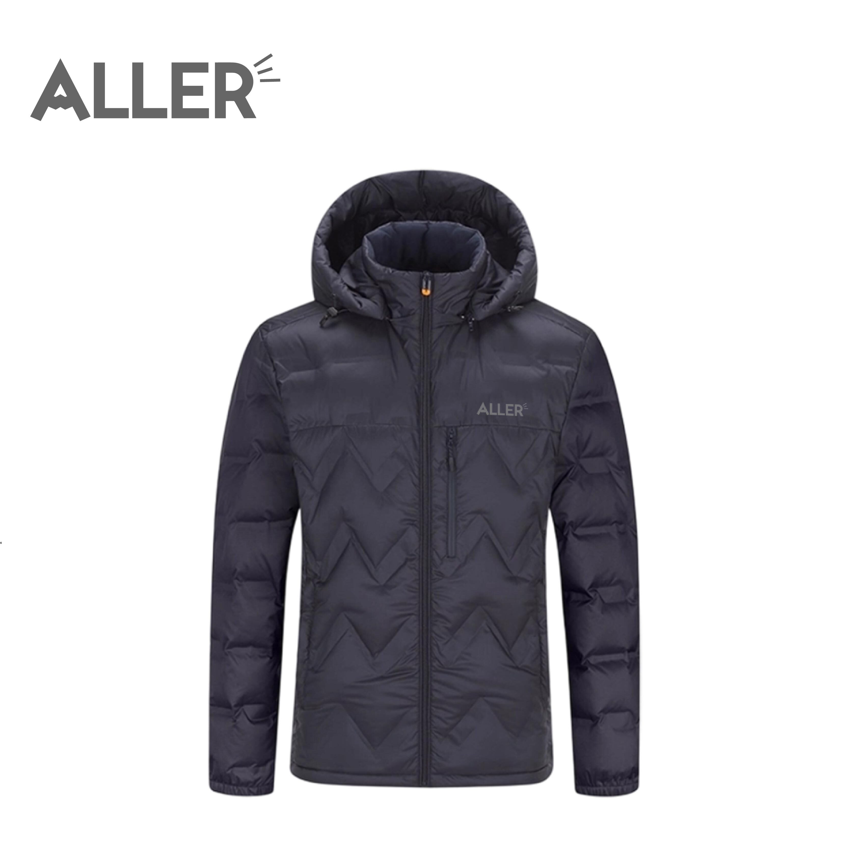 〚2025全新升級〛ALLER 蓄熱2.0鎖溫羽絨外套 男款 (3色) 02AL88933