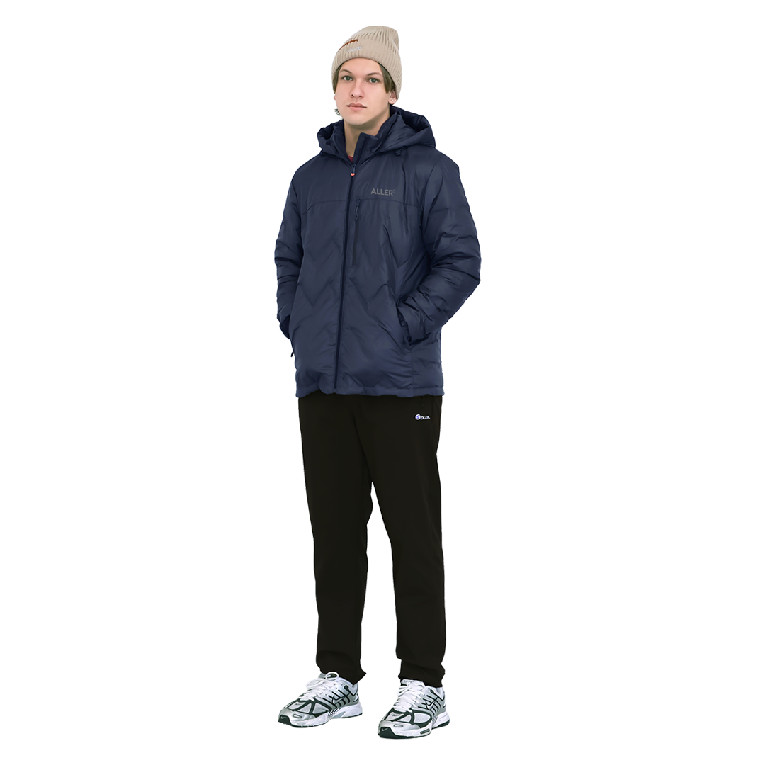 〚2025全新升級〛ALLER 蓄熱2.0鎖溫羽絨外套 男款 (3色) 02AL88933