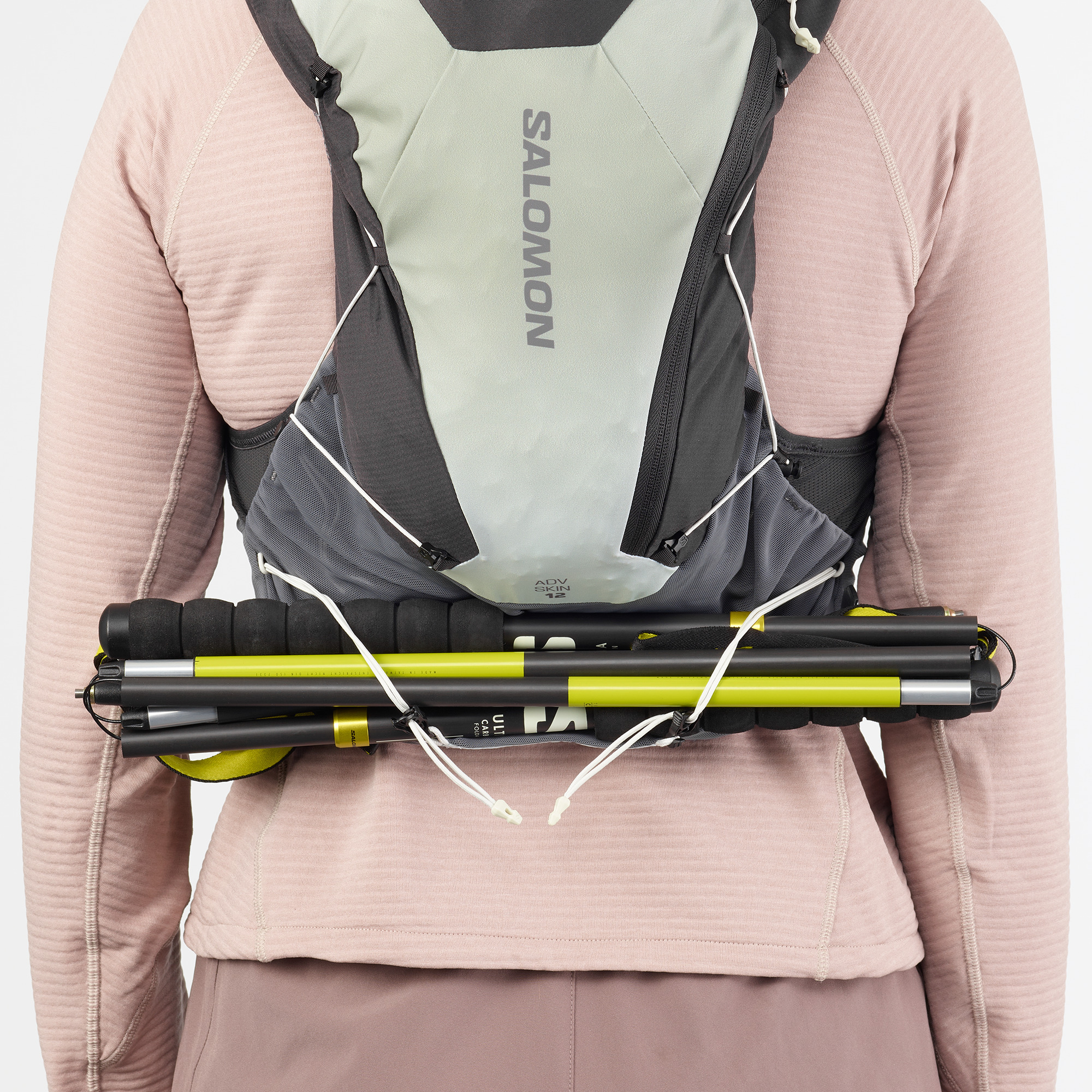 Salomon] ADV SKIN 12 GRADIENT 水袋背包組幻灰/灰/灰(LC2683800)