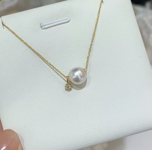 (5300) 路路通珍珠吊墜 (送銀鏈)