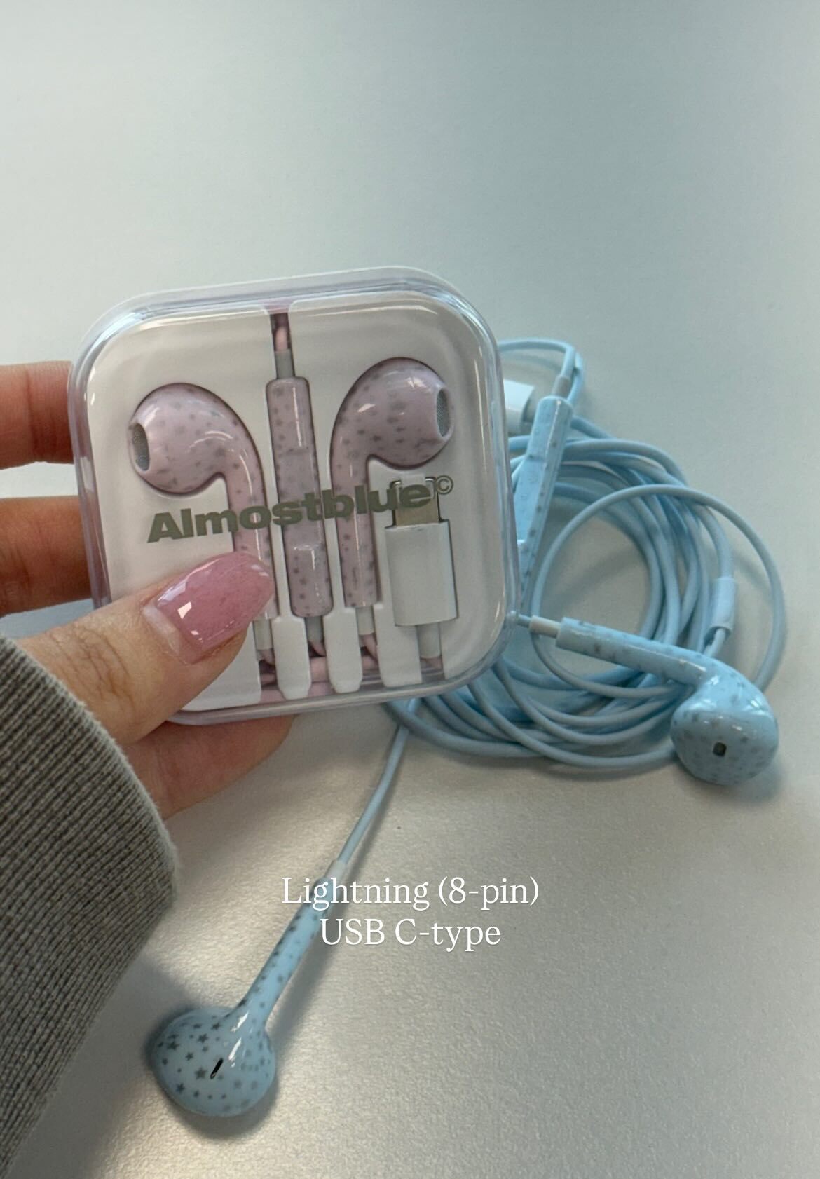 【預購】韓國代購 Almostblue 第二代 Snow earphones 星星 蝴蝶結 愛心 有線 耳機