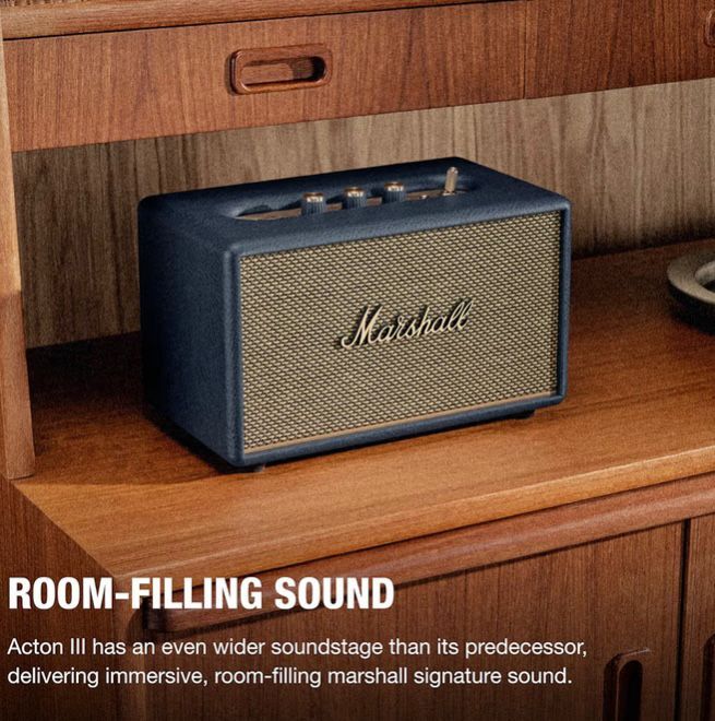 【預購】Marshall K1124902 Acton III 藍牙音箱