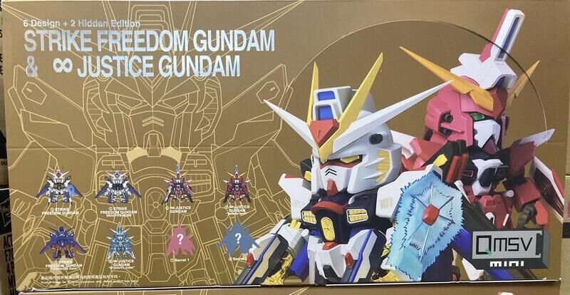 預購26/03 BANDAI 代理版 盒玩 QMSV 迷你SEED鋼彈系列 再販