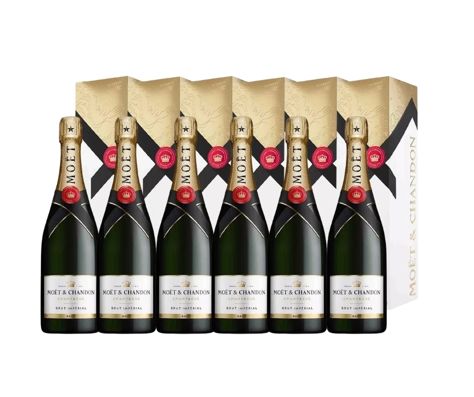Moet & Chandon Imperial Brut NV (750ml) [Giftbox] x 6 sets
