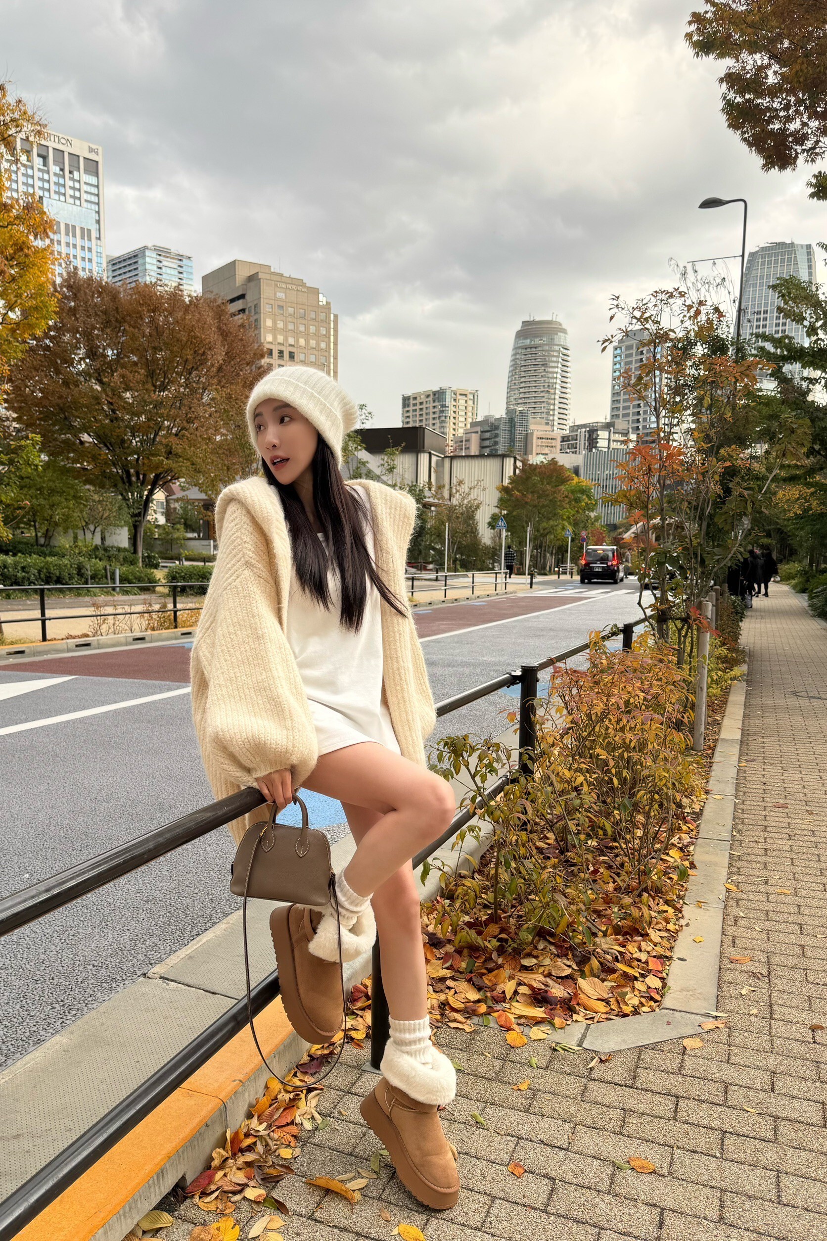 (現貨)#AE34 厚實連帽澎袖外套(深灰/淺灰/杏/咖啡)