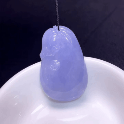 111048 翡翠錢袋吊墜