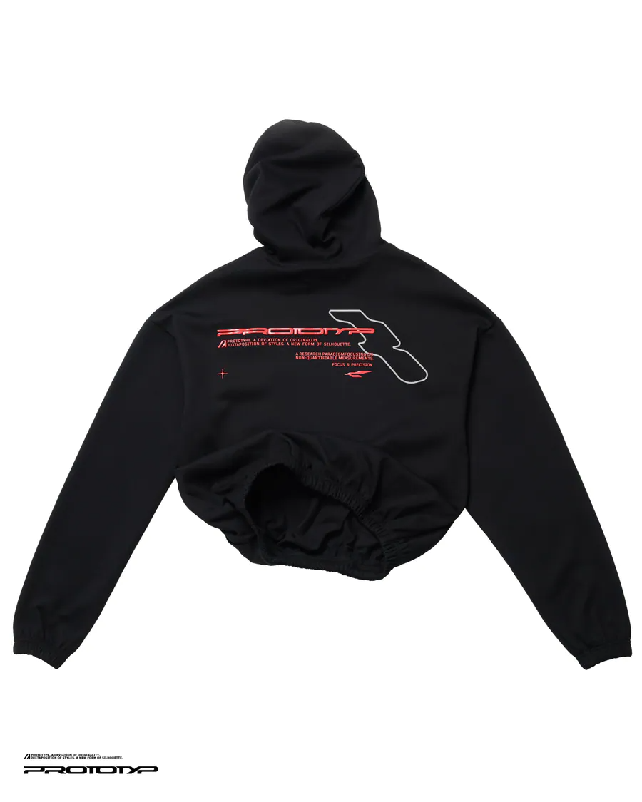 PROTOTYP｜PTP-25A-TH-001 ACCELERATION ECU Hoodie "Black"