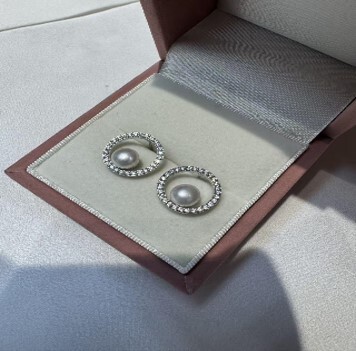 (5317) 光環珍珠耳環