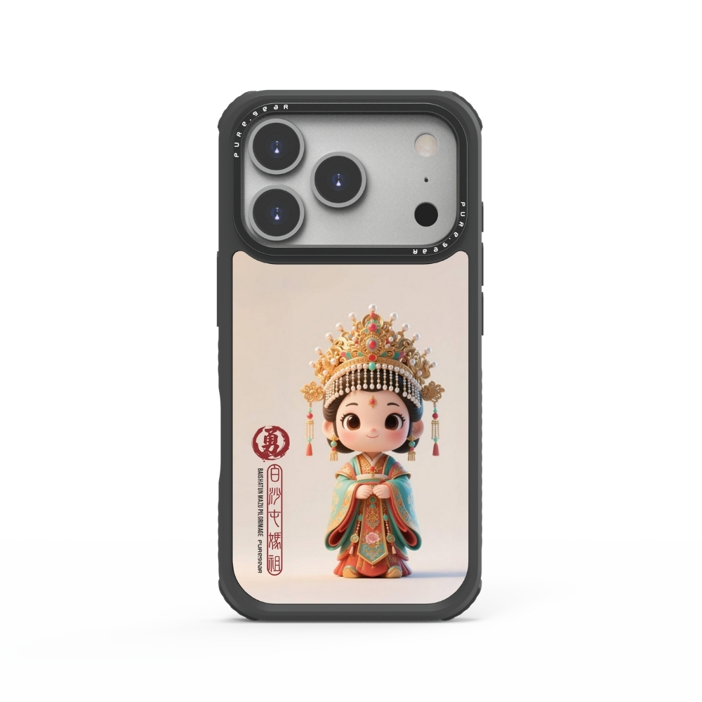 iPhone 輕坦克防摔手機殼 / 守護(白沙屯媽祖)