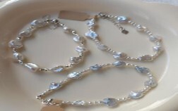 (5319) 花瓣滿天星珍珠手鏈