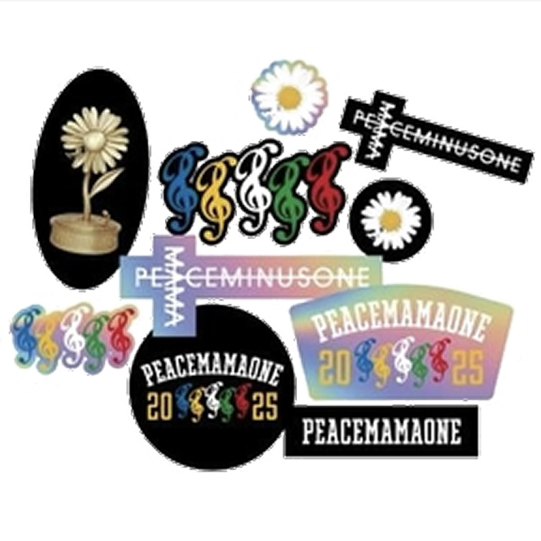 GD G-DRAGON 權志龍 Peaceminusone x 2025 MAMA Awards Sticker Set 貼紙組合