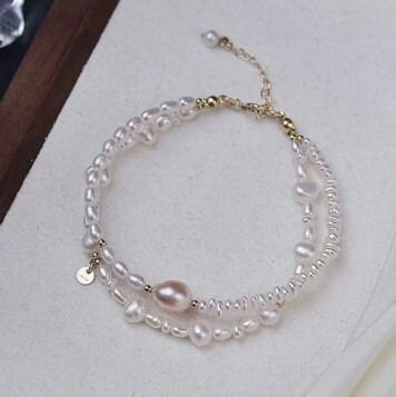 (5320) 無核珍珠設計手鏈