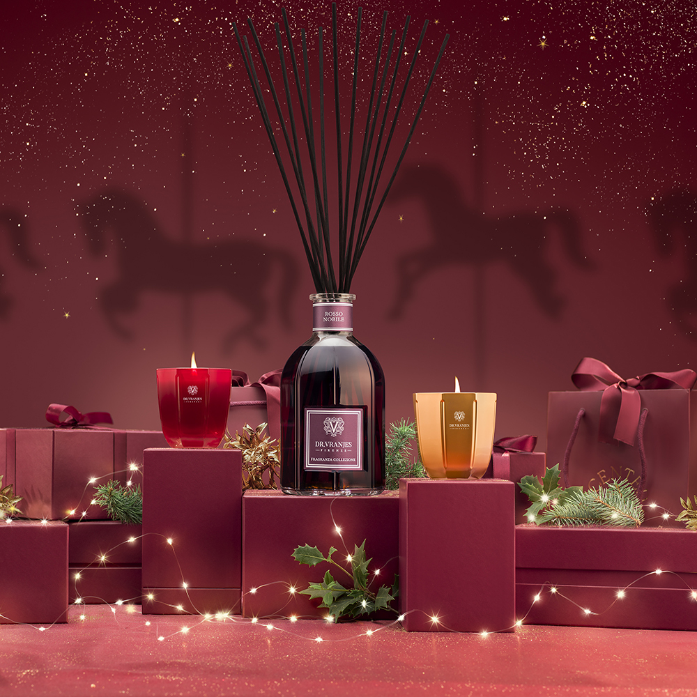 Dr. Vranjes Firenze-擴香蠟燭禮盒，特於年末聖誕時節推出多款經典香氛禮盒