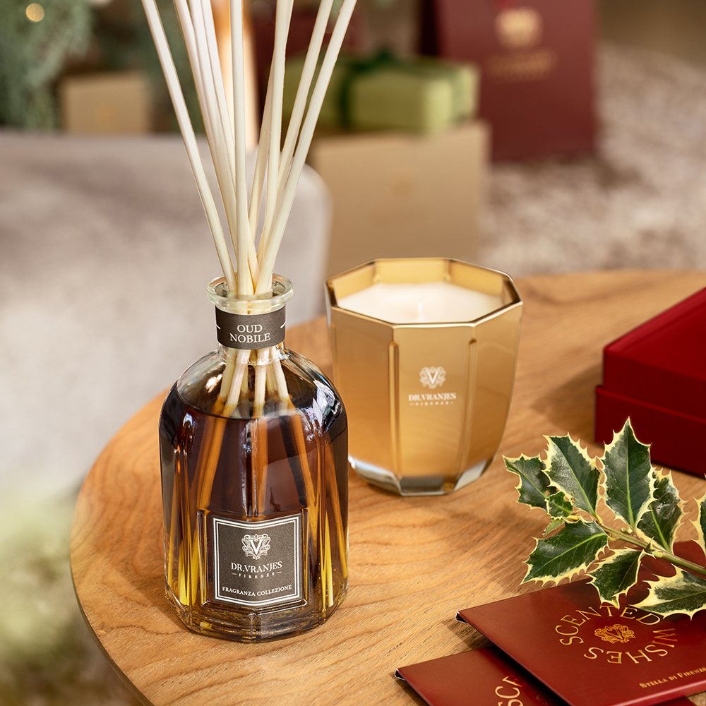 Oud Nobile 稀木沉香，珍稀沉香及沒藥做為香氣主調，揉合佛手柑的清新氣息