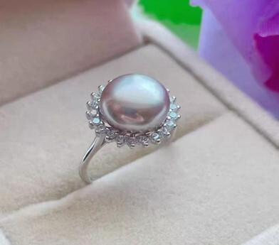 (5333) 太陽花紫珠戒指