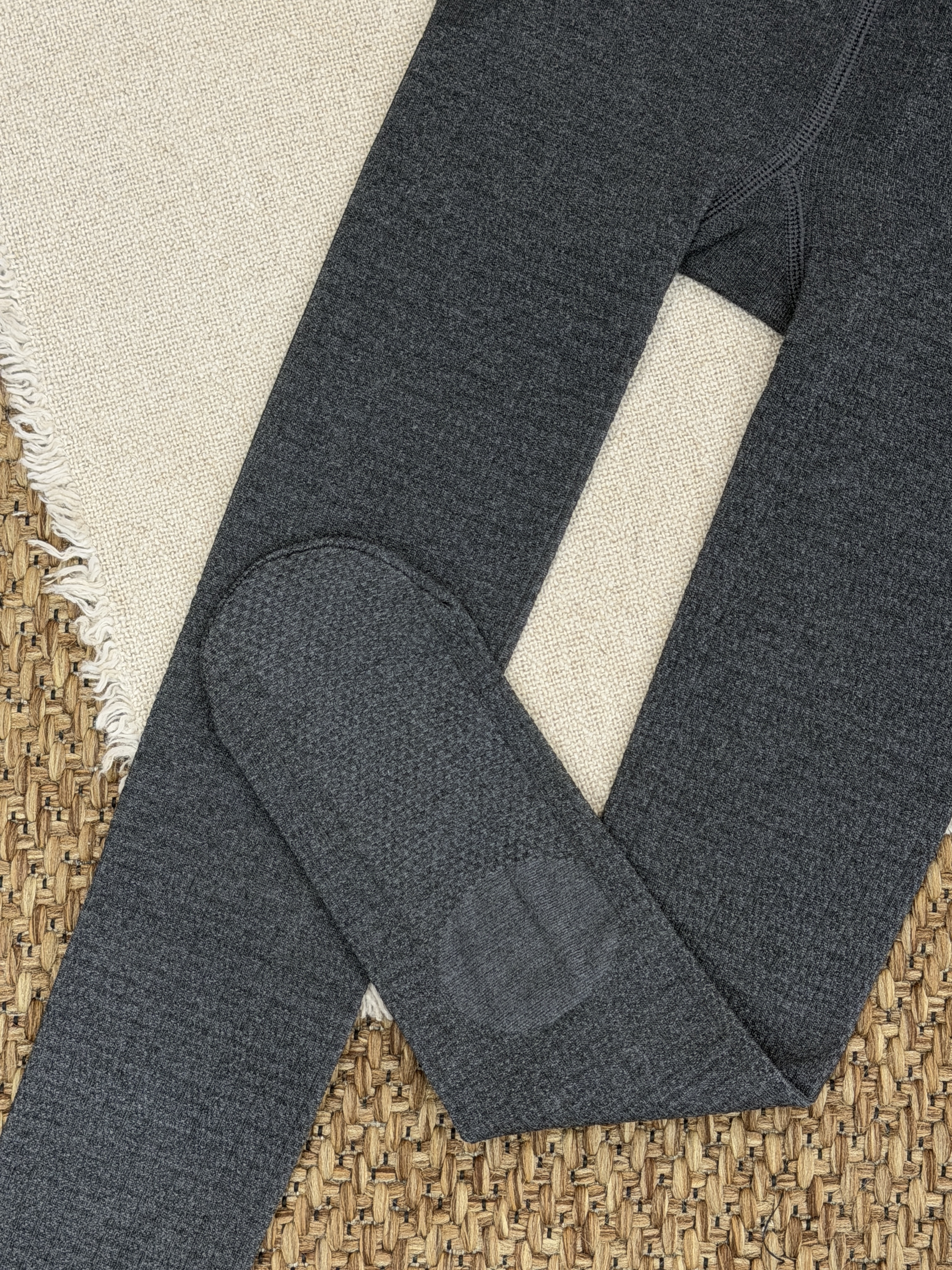 A03626高品質麻花內裏薄磨毛褲襪