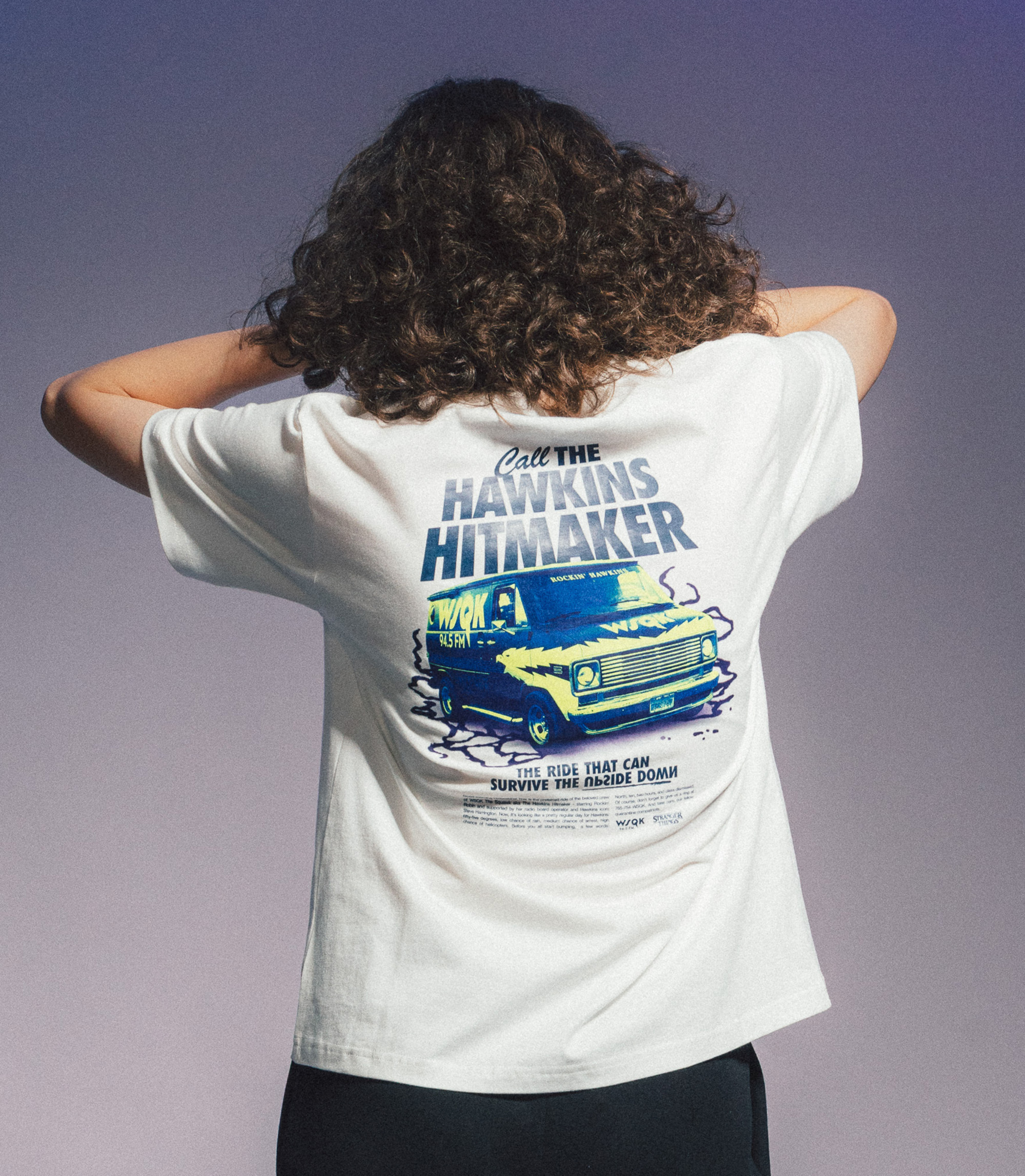 (現貨)Getchi X Stranger Things Hawkins Hitmaker 中性款 T 恤