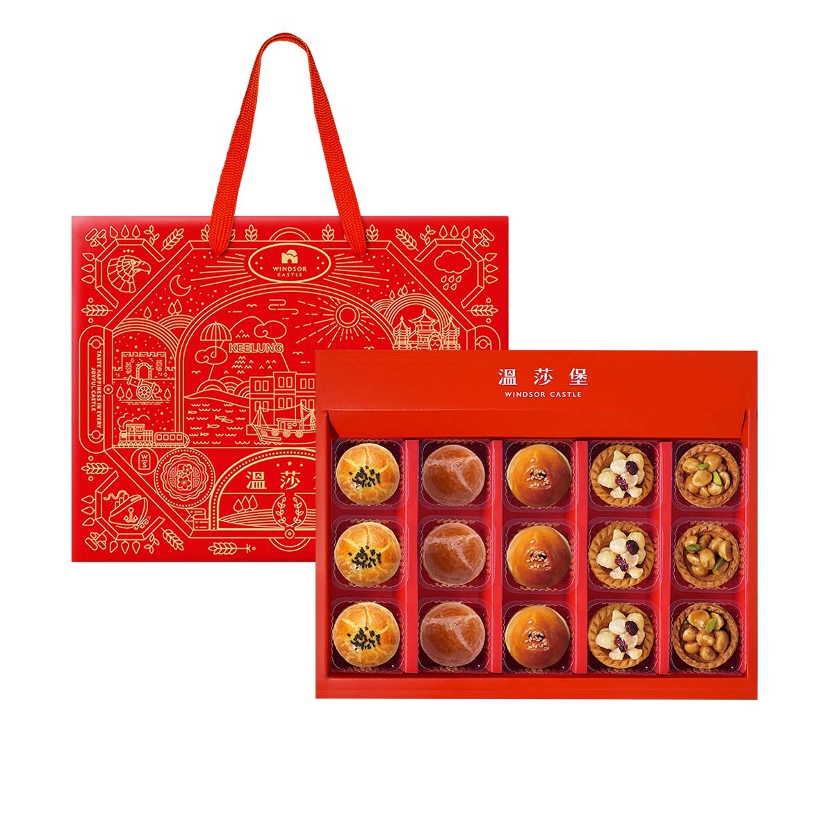 四季進財禮盒（15入）【蛋黃酥/堅果塔/春節禮盒/過年/新年/開工/禮盒/馬年限定/企業福委送禮/2026】