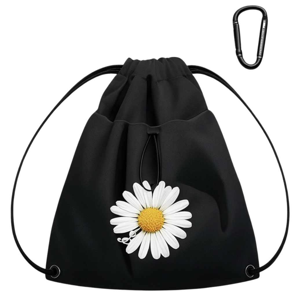 GD G-DRAGON 權志龍 Peaceminusone x 2025 MAMA Awards Gym Sack Black 健身包 束口袋