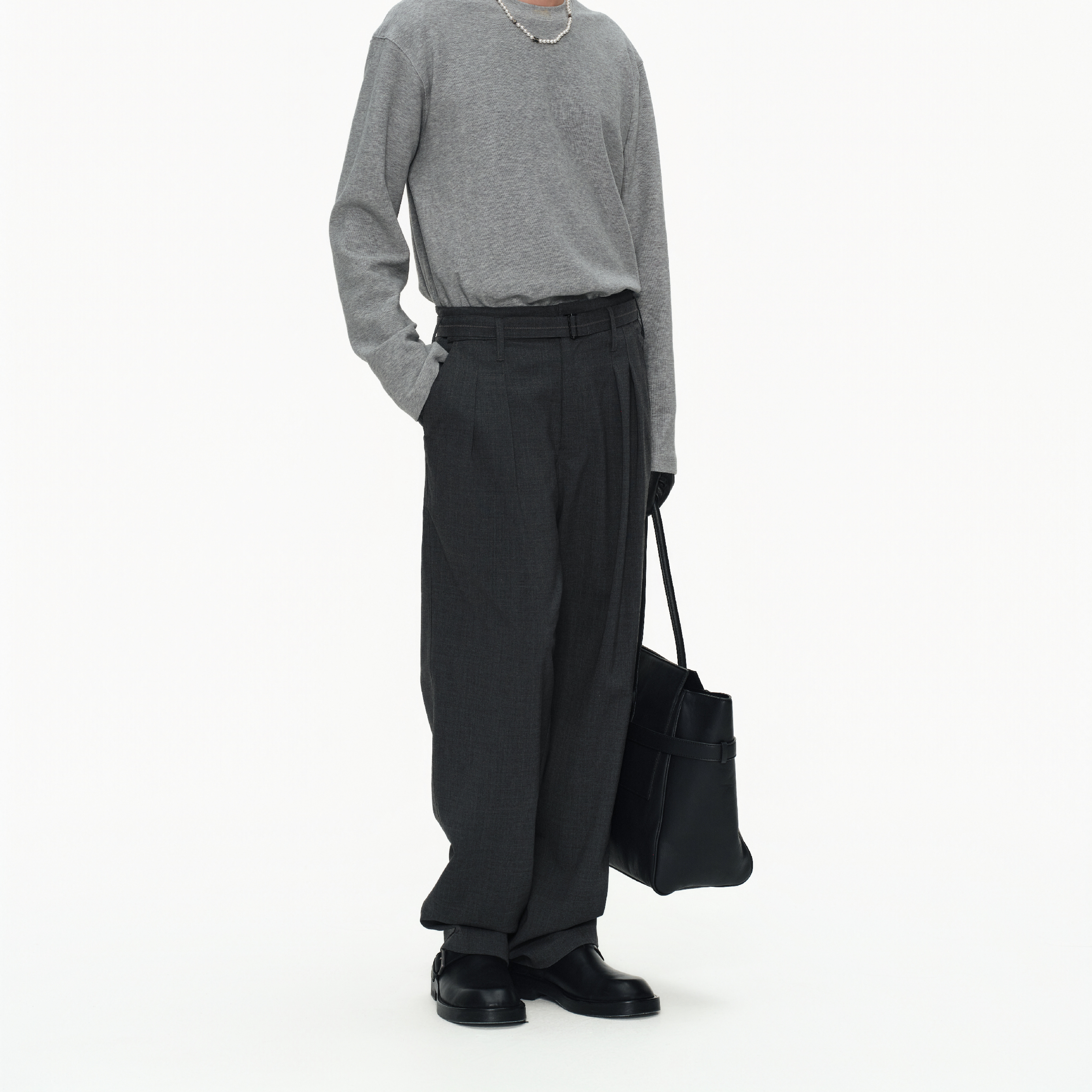 Nord Classic Wool Belted Pants 羊毛腰帶 西裝長褲 [NCP03]