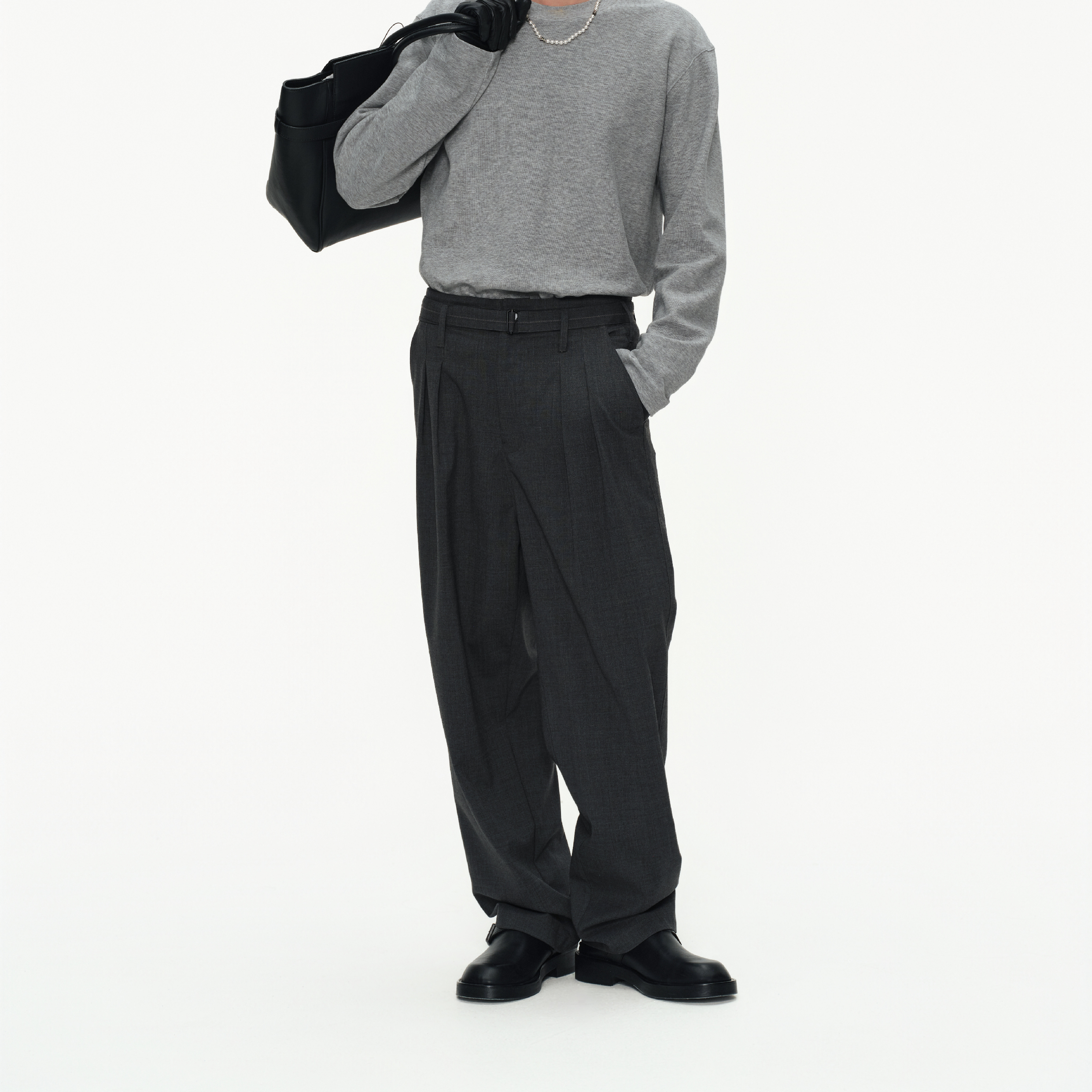 Nord Classic Wool Belted Pants 羊毛腰帶 西裝長褲 [NCP03]