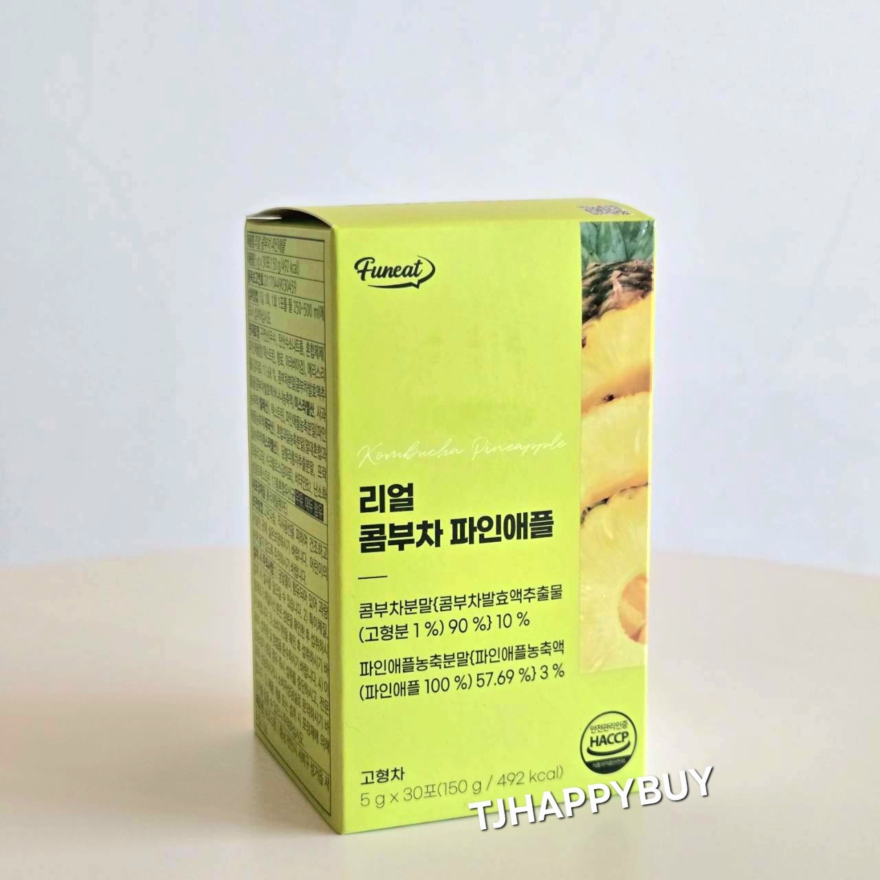 韓國 Funeat 鳳梨口味康普茶沖泡飲 (5g*30/盒)