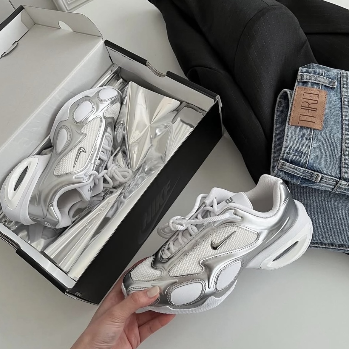 NIKE AIR MAX MUSE 白銀 液態銀 厚底 休閒鞋 "METALLIC SILVER" 女鞋 FV1920-100