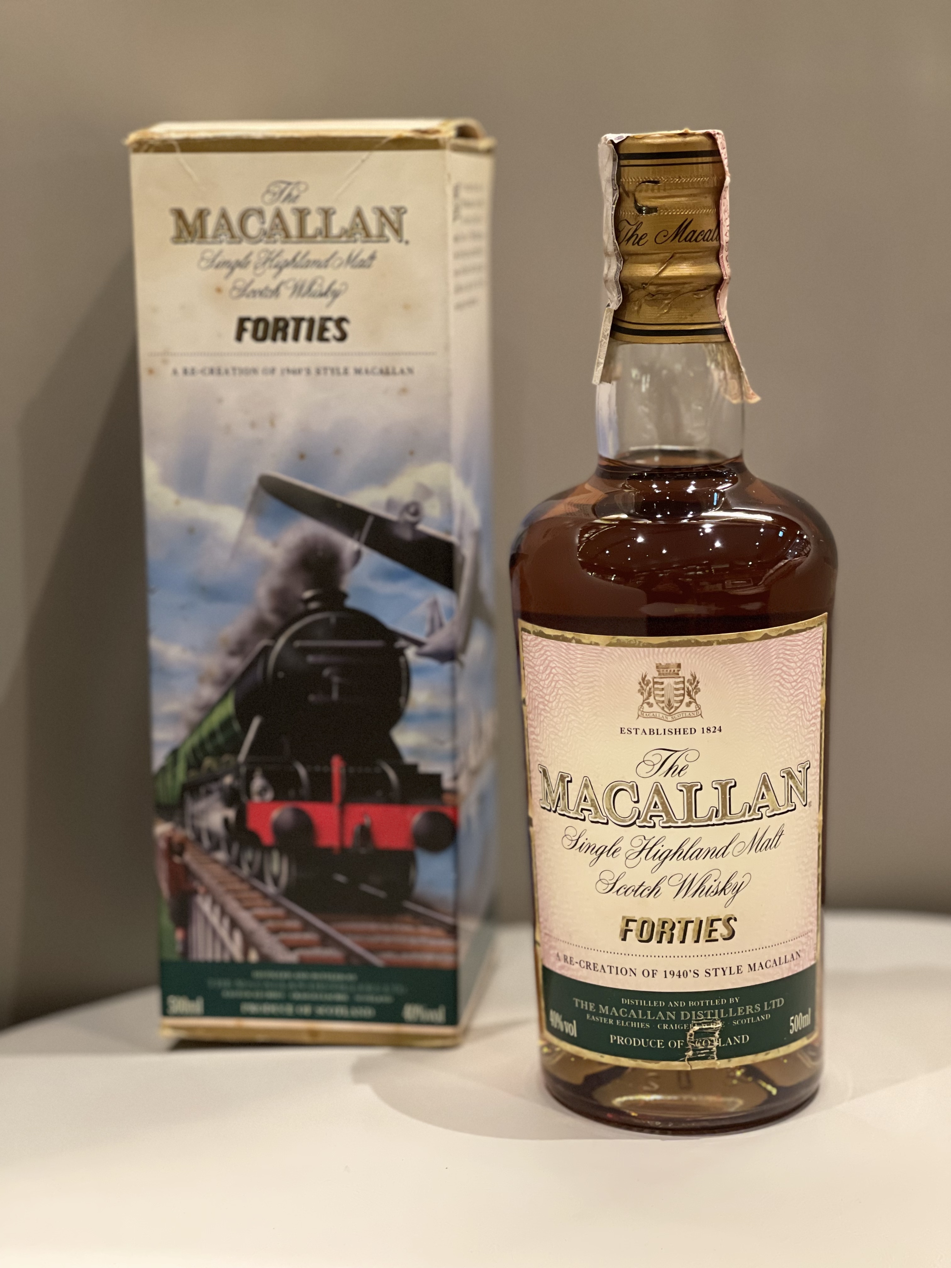 麥卡倫  1940年代 旅遊系列