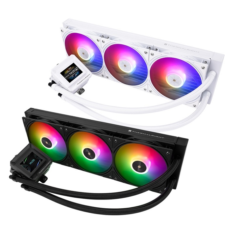 Thermalright 利民 FROZEN WARFRAME 360 SE ARGB 2吋液晶一體式水冷散熱器 黑/白