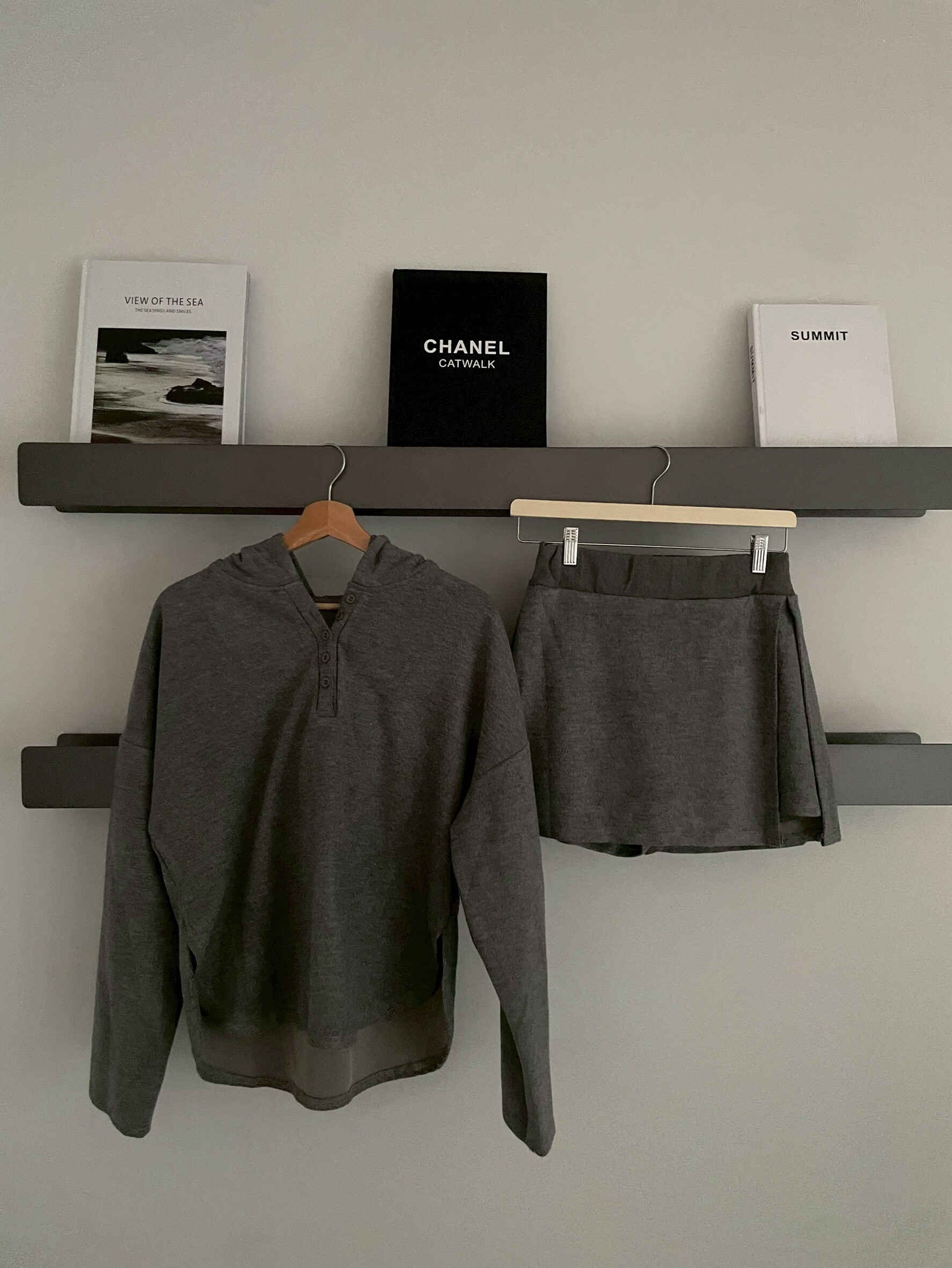 （現貨）#AF33 懶人福音1+1套裝(黑/灰/卡其)