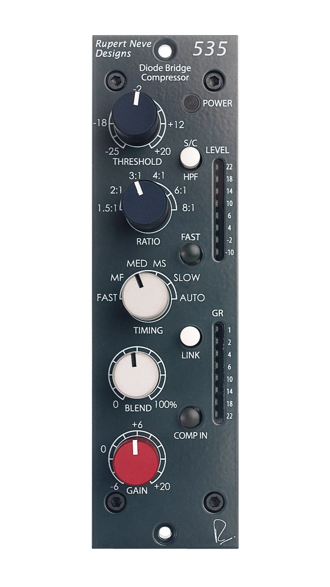 Rupert Neve Designs 535 500 Series Diode Bridge Compressor