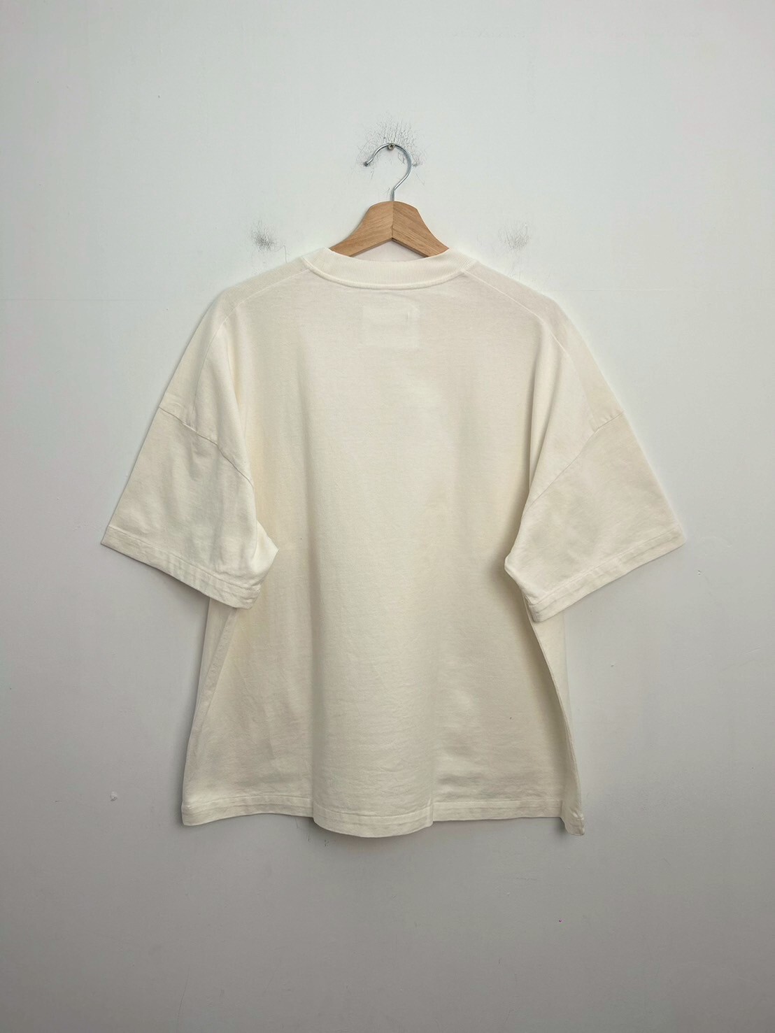 Jil Sander Men's White T-Shirt Crewneck Short SIZE M