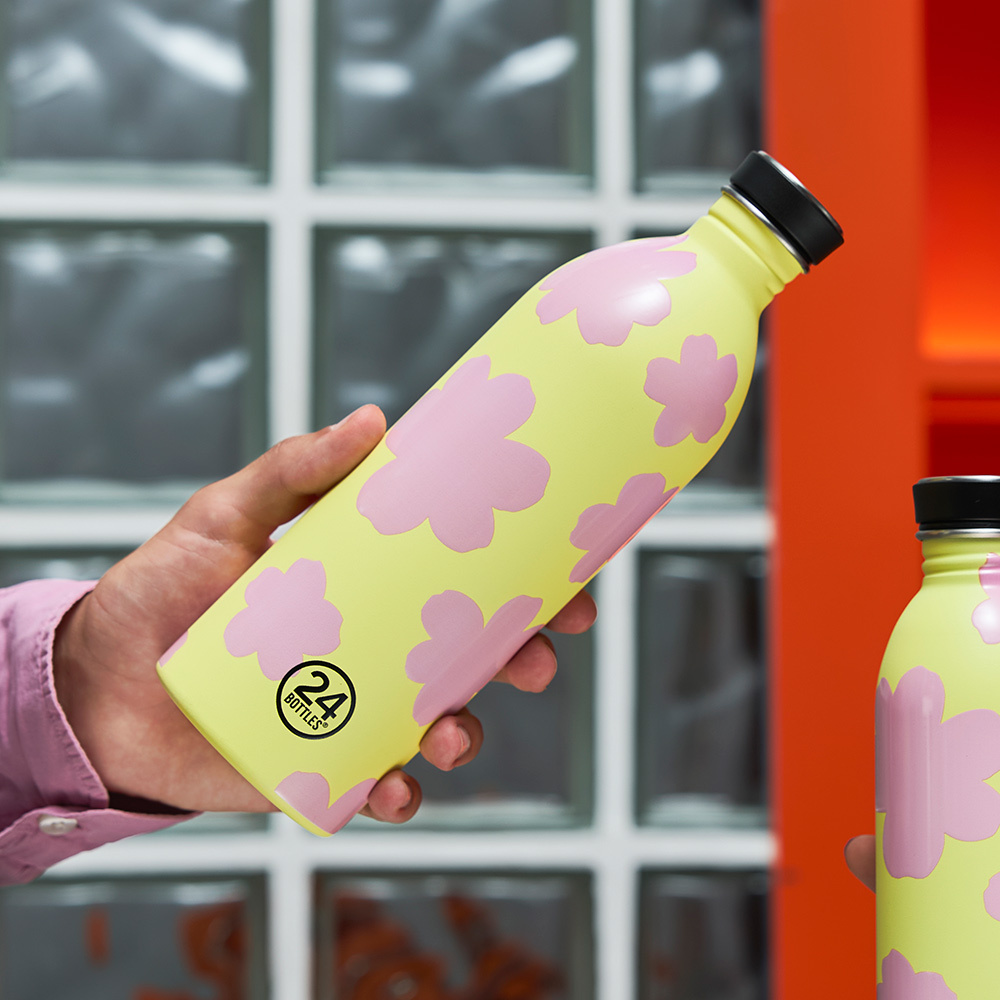 義大利 24Bottles 輕量冷水瓶 1000ml / 雲夢系列