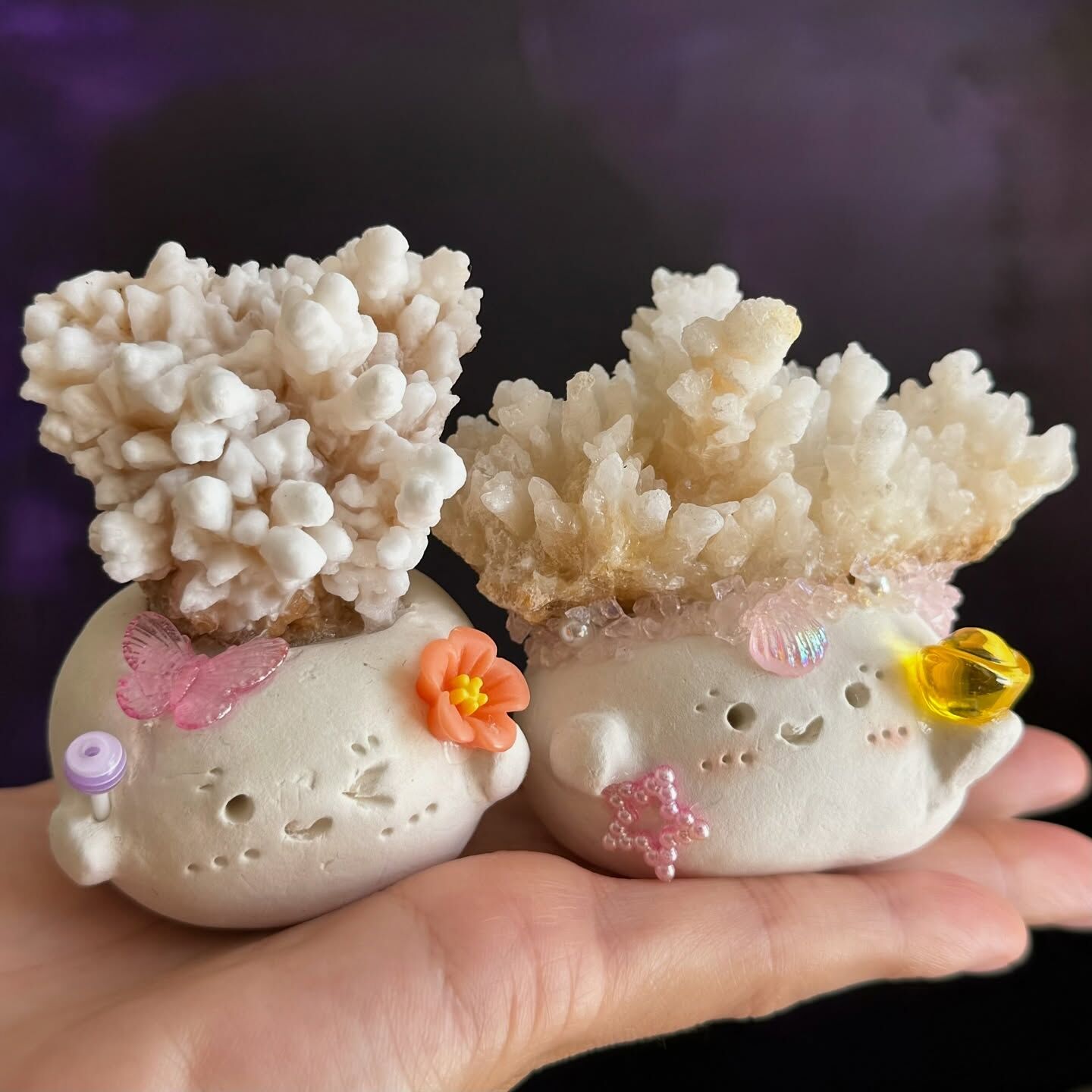 [原石] 鐘乳石 小晶靈