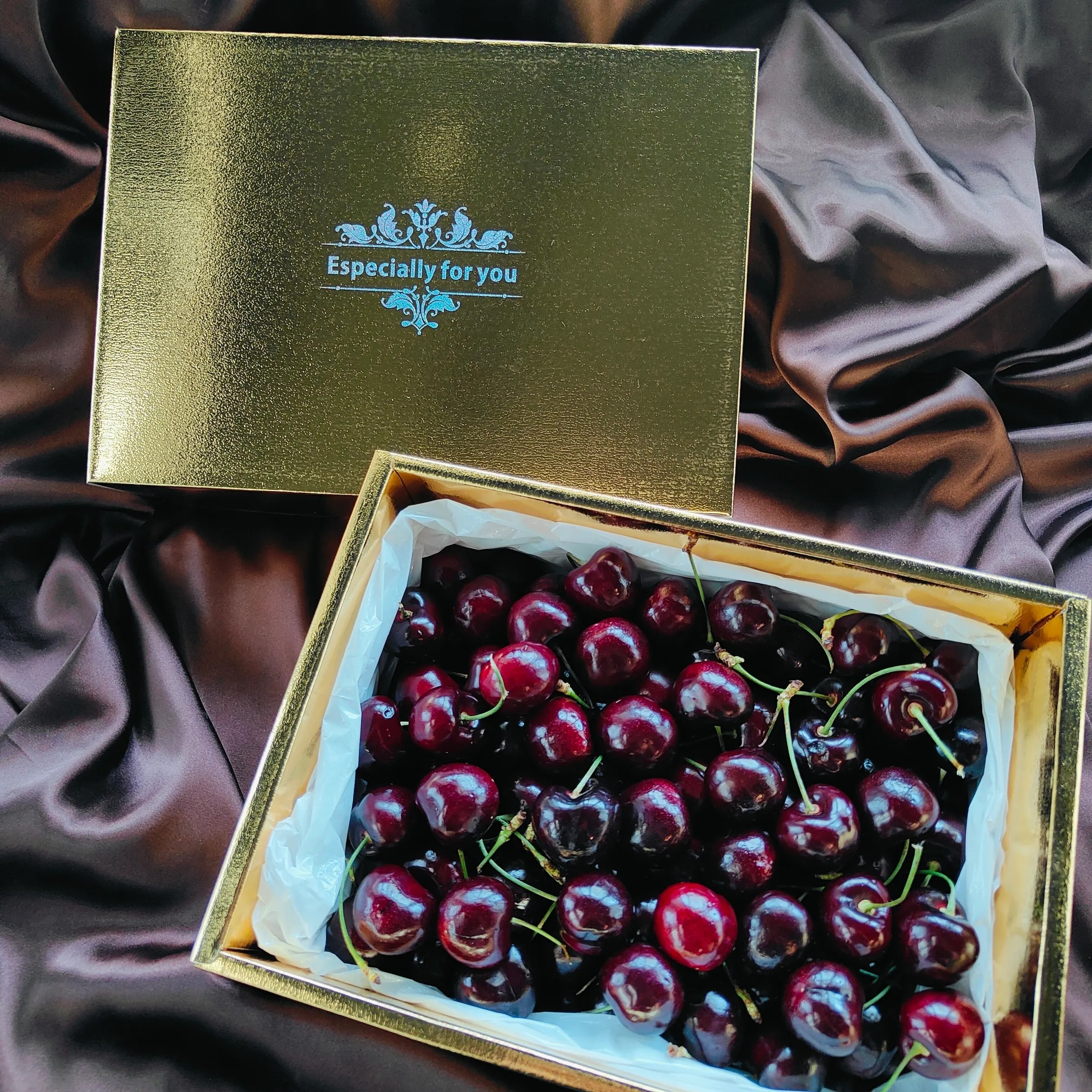 【智利】空運紅櫻桃 500g/盒