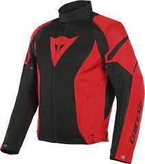 (現貨)德芯騎士部品屋Dainese AIR CRONO 2 TEX JACKET 夏季 透氣 網眼夾克 黑紅