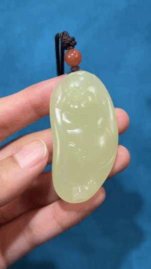 1110219 和田玉自在彌勒