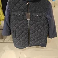 [S] ARMANI EXCHANGE DENIM CABAN COAT, 6RYK61Y21QZ-1500 (SAX361)