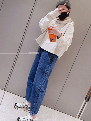 ᴴᴼᵀ ▸▸店長推薦◃◃ 秋冬新款/水洗連帽上衣 MANIFEST正韓🇰🇷