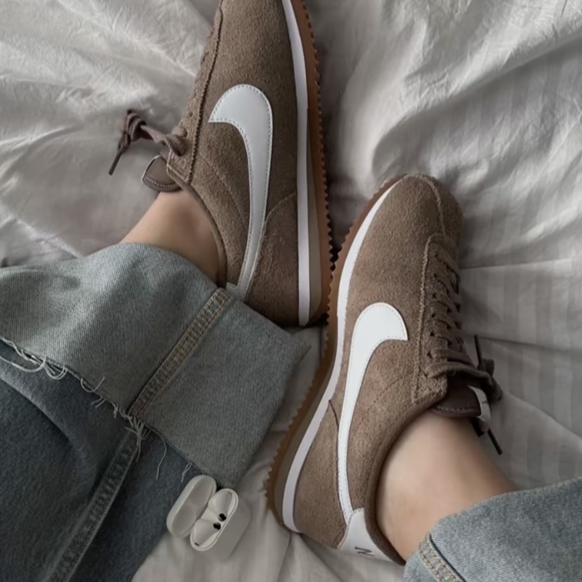 NIKE CLASSIC CORTEZ 咖啡棕 麂皮 阿甘鞋 復古 秋冬 休閒鞋 FJ2530-200